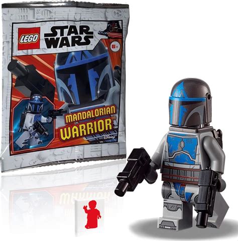 mandalorian minifigure|Amazon.com: Mandalorian Lego Minifigure